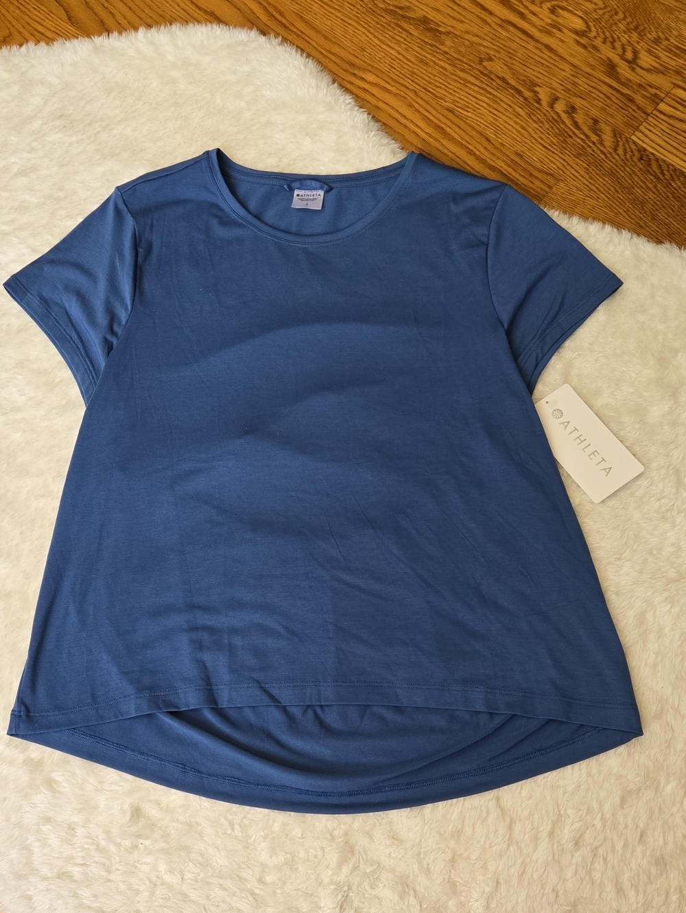 Athleta Air Out Cinch Tee, Womens Size Large, New With Tags